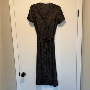 Theory Linen Shirt Dress